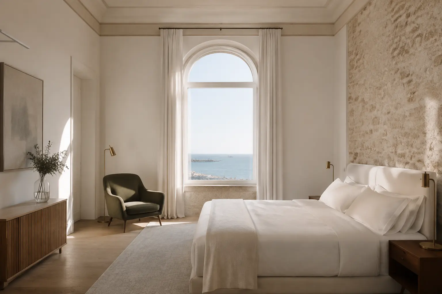 Camera Miramare con vista sul mare